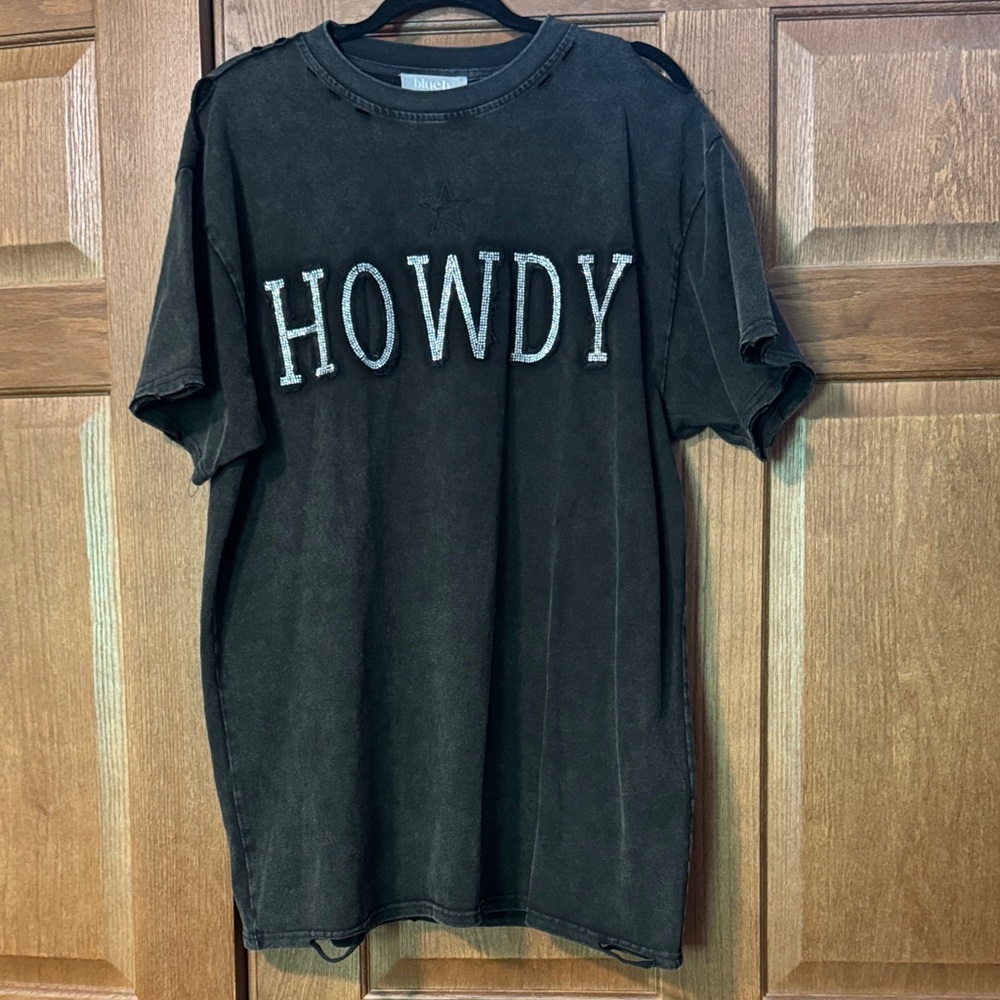 'Howdy' dress size S